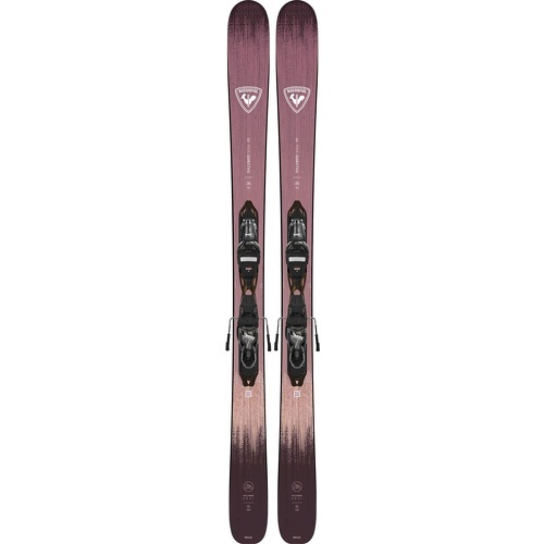 Pack Ski Rallybird Soul 92 Xpress + Fixations Xpress W 11 Gw Rose Femme