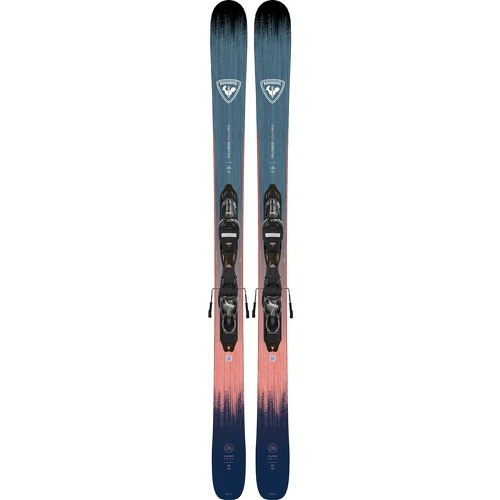 Pack Ski Rallybird Soul Pro + Fixations Xpress W 10 Gw Bleu Garçon