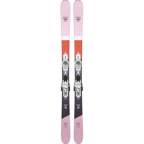 Pack Ski Trixie + Fixations Xpress 10 Gw Rose Garçon