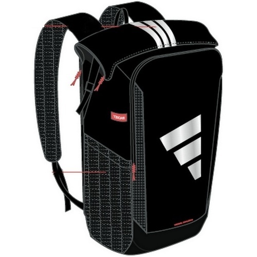 BACKPACK MULTIGAME 3.4 BK/RD