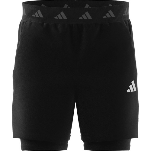 GYM+ 2IN1 SHORT BLACK/BLACK