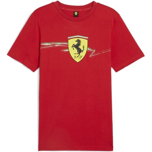 PUMA - T-shirt à gros logo Race Scuderia Ferrari Homme