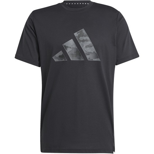 adidas Performance - T-shirt à logo graphique Train Essentials Camo