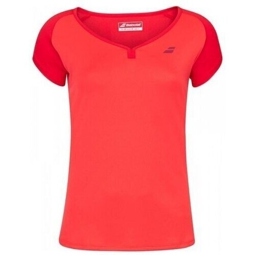 BABOLAT - Tee-shirt Play Fille Rouge