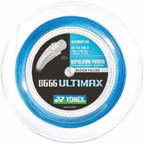 Cordage De Badminton Bg 66 Ultimax (Power+Comfort) 200M