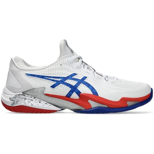 ASICS - Chaussure Homme Court FF 3 Novak Blanc Bleu Toutes surfaces