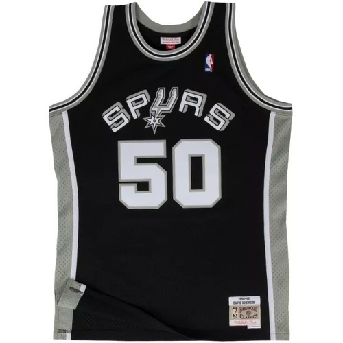 Maillot NBA swingman David Robinson San Antonio Spurs 1998-99 Hardwood Classics noir