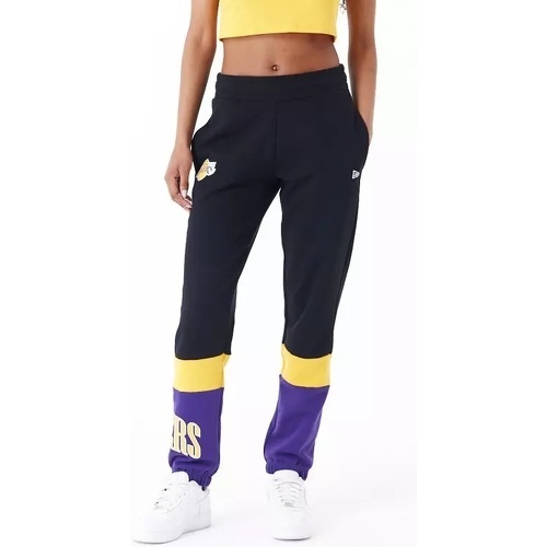 NEW ERA - Jogging NBA Los Angeles Lakers Colour Block Noir pour femme