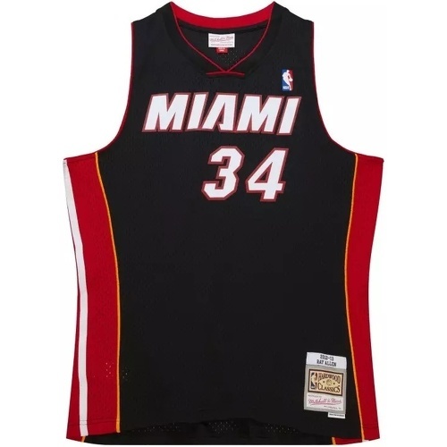 Mitchell & Ness - Maillot Nba Ray Allen Miami Heat 2012 13 Hardwood Classic