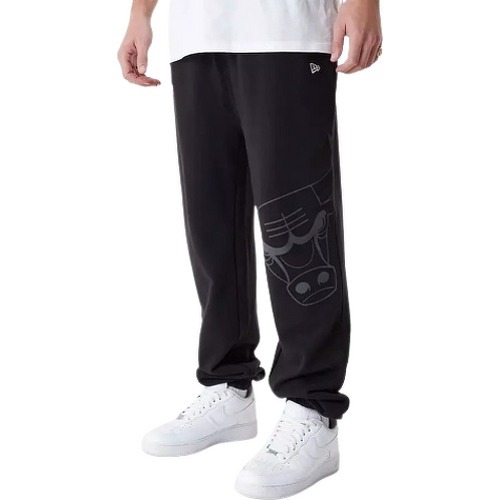 Pantalon NBA Chicago Bulls Logo Jogger Noir