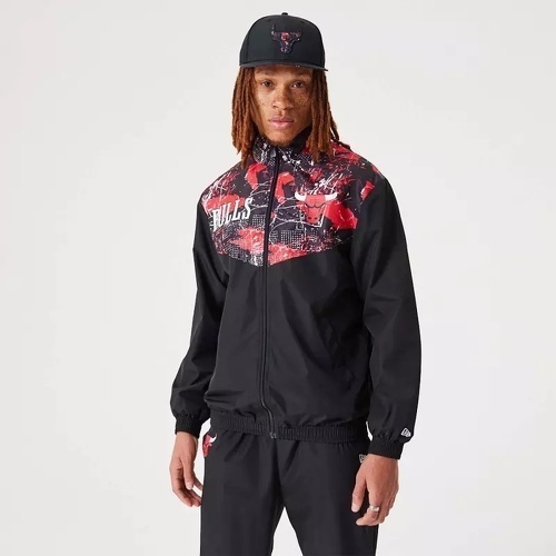 Veste NBA Chicago Bulls Panel Track Noir