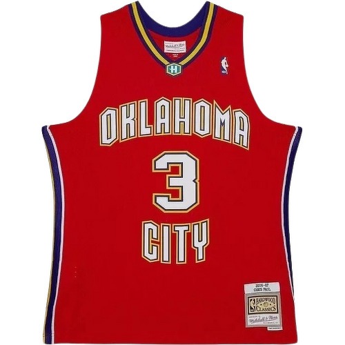 Mitchell & Ness - Maillot Nba Chris Paul Oklahoma City Thunder 2006 07 Hardwood Classic