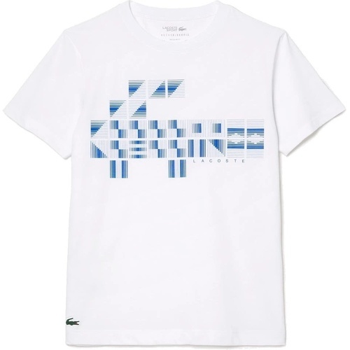 LACOSTE - T-Shirt Sport x Novak Djokovic Blanc