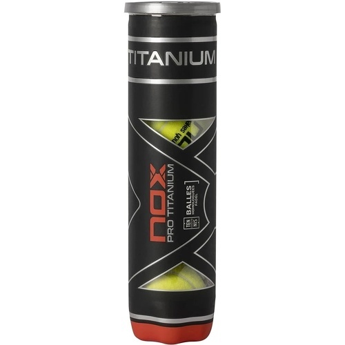 Nox - Tube de 4 balles Pro Titanium