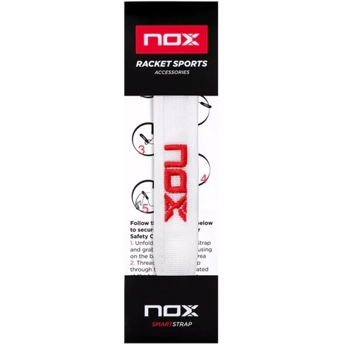 Nox - Dragonne SmartStrap Luxury Blanc / Rouge