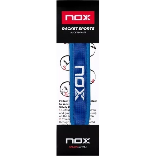 Nox - Dragonne SmartStrap Luxury Bleu / Blanc