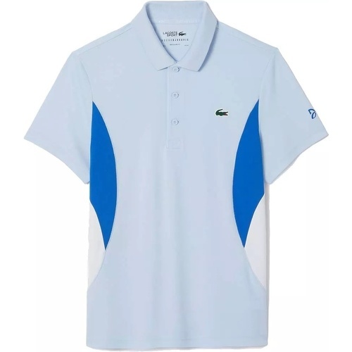 LACOSTE - Polo Tennis Novak Djokovic Bleu clair