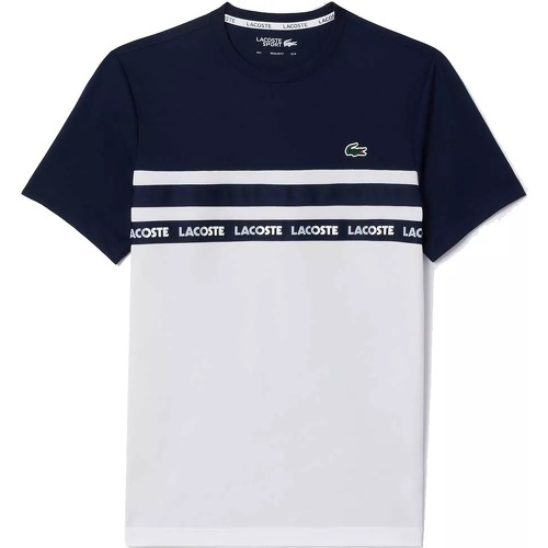 LACOSTE - T Shirt Tennis / Marine