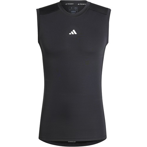 adidas Performance - T-shirt de training sans manches compression TECHFIT