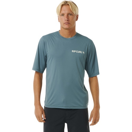 Surflite Icons UPF Short Sleeve Surf Tee - Blue S