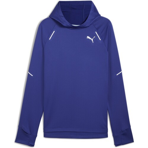 PUMA - Hoodie en polaire RUN Grid Homme