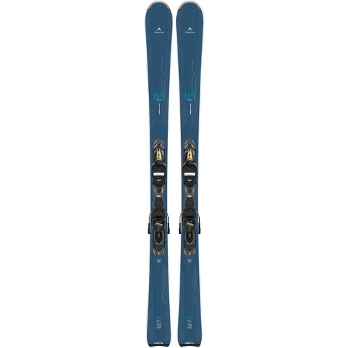 Pack Ski E Lite 5 Xpress + Fixations Look Xpress W 11 Gw Black Gold Bleu Femme