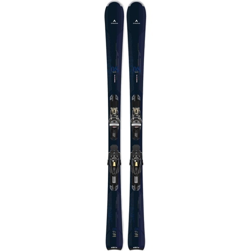 Pack Ski E Lite 9 Konect + Fixations Look Nx 12 K Gw Black Gold Bleu Femme