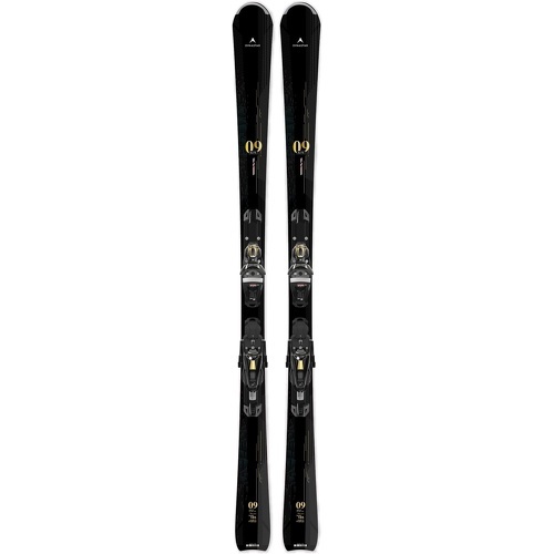 Pack Ski E Lite 9 Konect + Fixations Look Nx 12 K Gw Black Gold Noir Femme