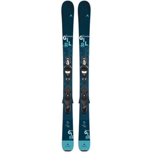 Pack Ski Lemon Girl + Fixations Look Kid 4 Gw Black Vert Garçon