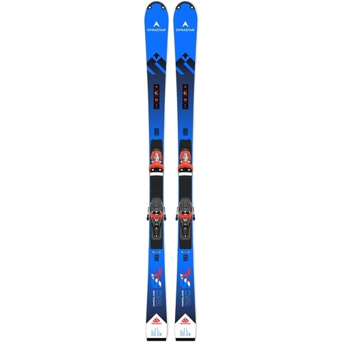 DYNASTAR - Pack Ski Speed Omg Fis Sl Fac 165 R22 + Fixations Look Spx 15 Rkr Hot Red Bleu Homme