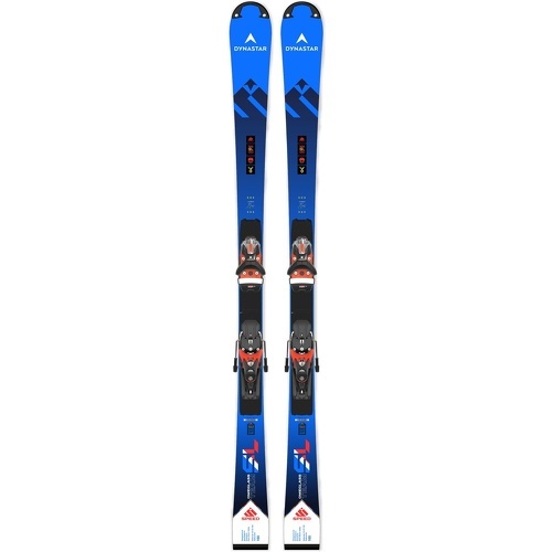 Pack Ski Speed Team Sl Ltd C Noel R22 + Fixations Look Spx 12 Rkr Gw Hot Red Bleu Garçon