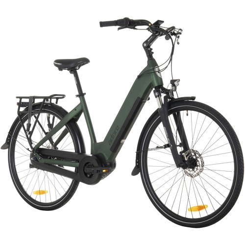 Vélo de Ville Electrique 28" CX-280 Moteur Central 60NM / 15Ah Vert mat