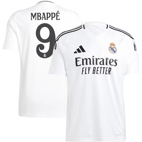 R.Madrid 25 Mbapee Maglia Bl