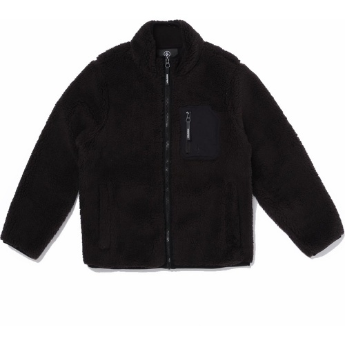 Veste Polaire Muzzer Fuzzar Zip Black Garçon