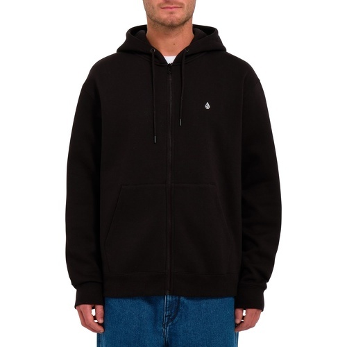 VOLCOM - Veste A Capuche Single Stone Zip Black Homme