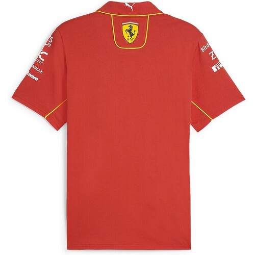 Polo Ferrari Scuderia Officiel Formule 1 Homme Rouge