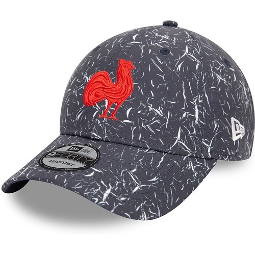 NEW ERA - Casquette 9FORTY Adulte XV de France Crinkle All Over Print