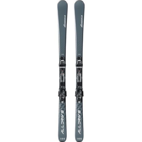 NORDICA - Pack De Ski Alldrive 76 Fdt + Fixations Tp2 Compact 10 Fdt Gris Homme