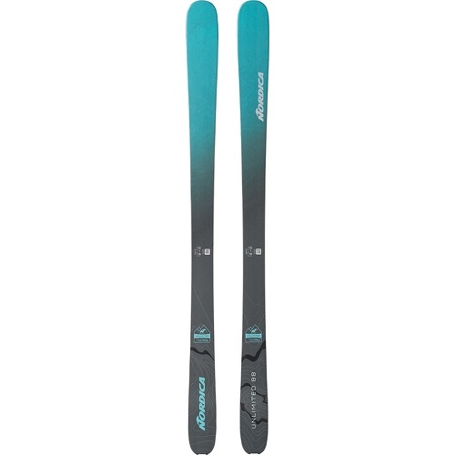 Skis Sans Fixations Unlimited 88 Gris Homme