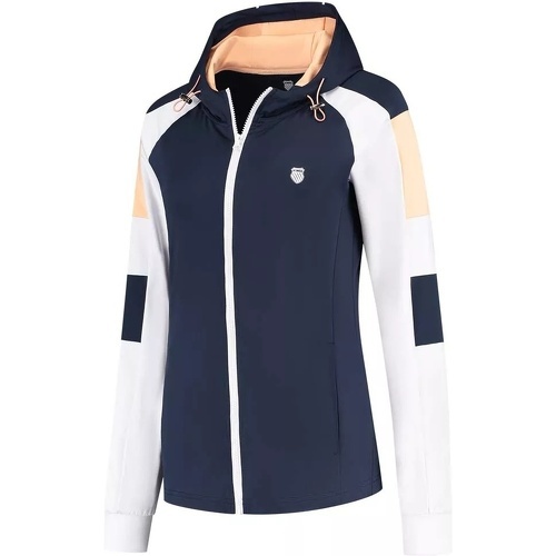 K-SWISS - Veste Hypercourt Tracksuit Femme Bleu / Pêche