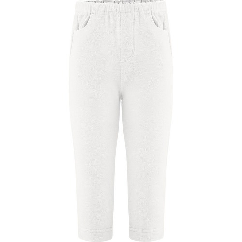 POIVRE BLANC - Pantalon Polaire Micro Fleece 1520 White Fille