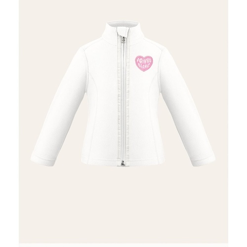 Veste Polaire Micro Fleece Jacket 1500 White Fille