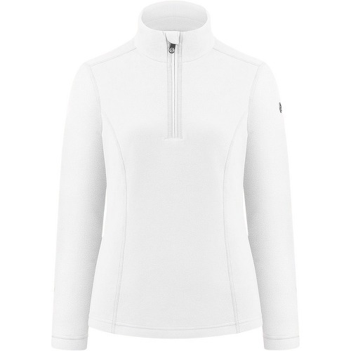 POIVRE BLANC - Veste Polaire Micro Fleece Sweater 1540 White Femme