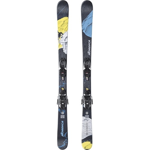 NORDICA - Pack De Ski Unleashed J Fdt + Fixations 7.0 Fdt Wb