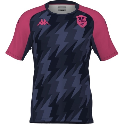 T-shirt Telese Stade Français Paris Officiel Rugby Bleu/Rose Homme