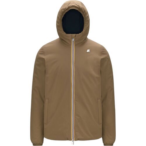 KWAY - Veste Jack Warm Reversible Brown Corda/Blue Depth