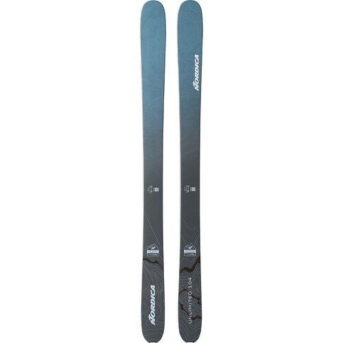 Skis Sans Fixations Unlimited 104 Bleu Homme