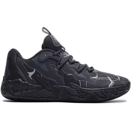 PUMA - Chaussures de Basketball MB.03 Lamelo Ball "Black Strong Gray"