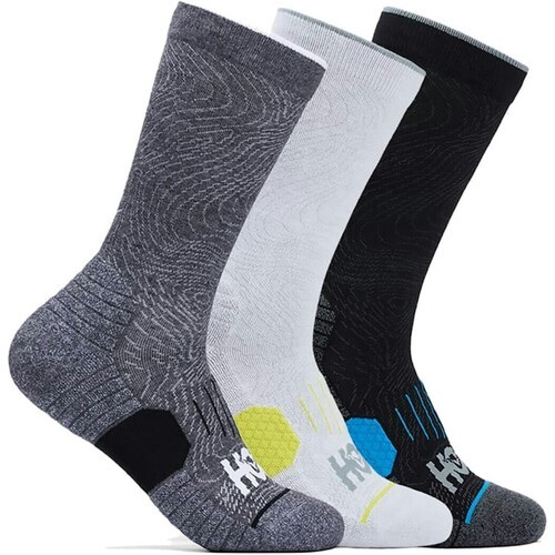 HOKA ONE ONE - Calzini Crew Run Sock ( 3 Pack )