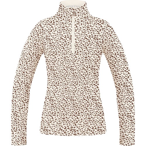 POIVRE BLANC - Sous Vetement Technique Base Layer Shirt 1940 Jaguar Off Brown Fille